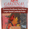 Cardinal Wild Bird Seed - Sunflower & Safflower Premium Bird Food Mix for Cardinals, Grosbeaks & Blue Jays - 3.75 Lb Bag