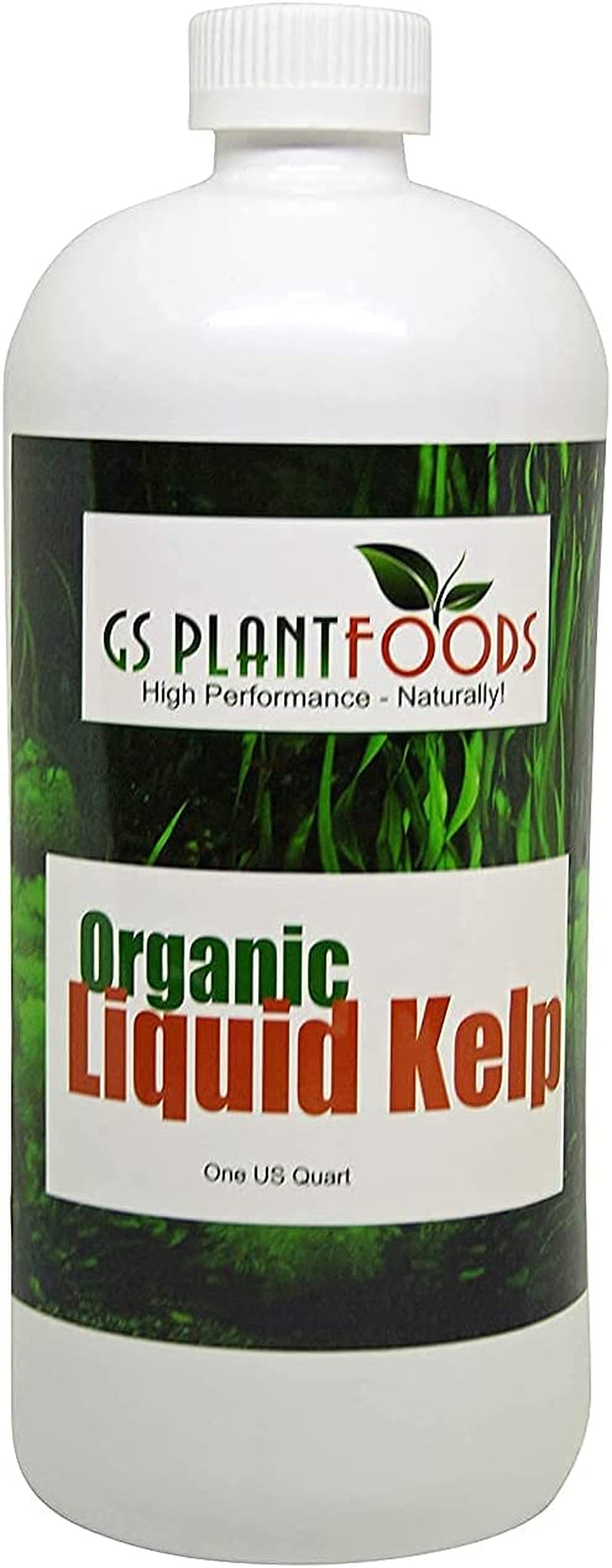 Organic Kelp Fertilizer by  - Omri Certified (1 Quart) - Kelp Fertilizer for Gardens, Lawns & Soil