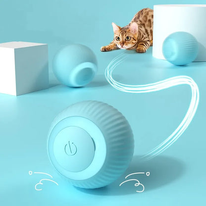 Cat Interactive Ball Smart Cat Toys Indoor Automatic Rolling Magic Ball Electronic Interactive Cat Toy Cat Game Accessories