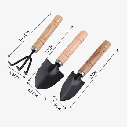 Gardening Hand Tool Set Multifunctional Portable Garden Planting Gadgets for Outdoor Garden Courtyard Dual-Purpose Rake