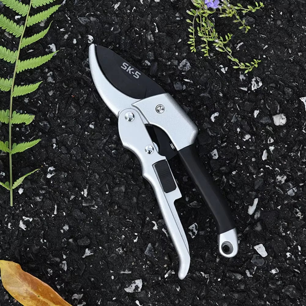 Garden Pruning Shears Plant Trim Horticulture Hand Pruner Shrub Garden Scissor Orchard Branch Shear Tools for Farm Garden Tools