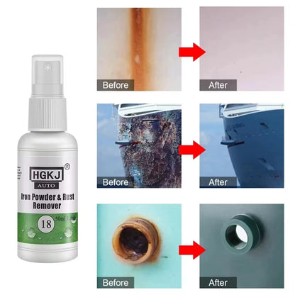 Super Rust Remover Metal Surface Chrome Paint Car Multi-Purpose Rust Inhibitor Auto Window Derusting Spray Accessories